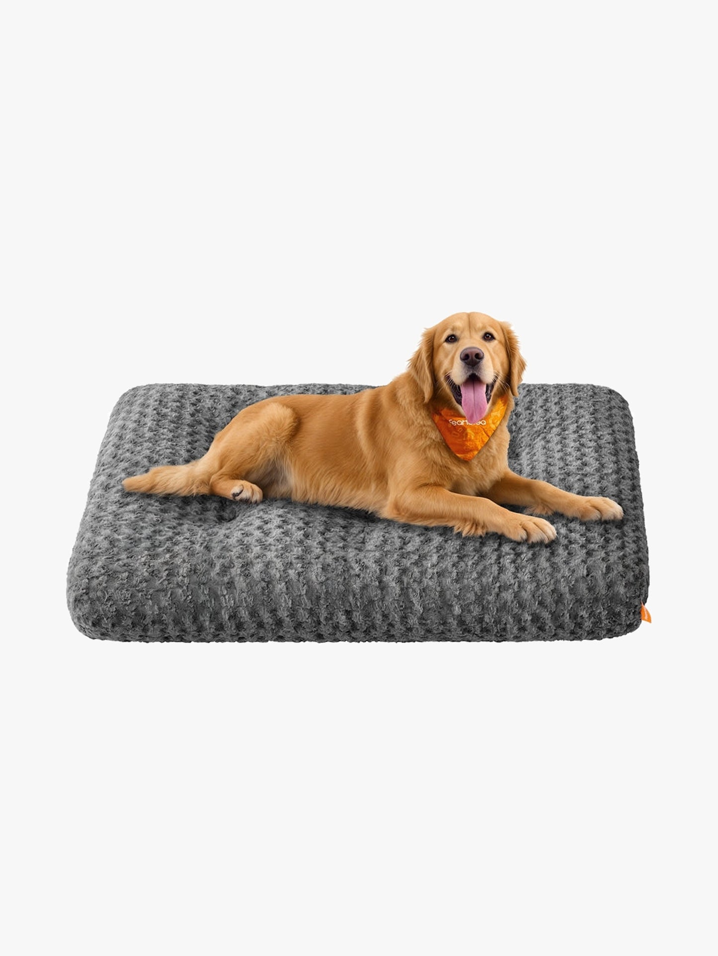 Hondenbed Met Rozenpatroon Pluche - Antislip Noppen - Maat XL