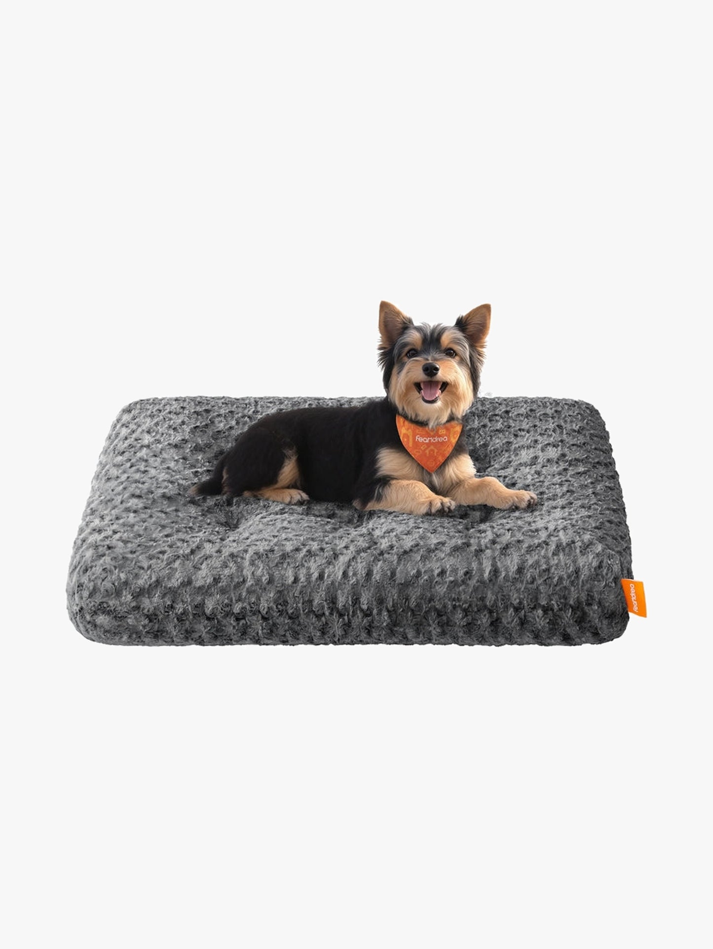 Hondenbed Met Rozenpatroon Pluche - Compact Formaat - Maat S