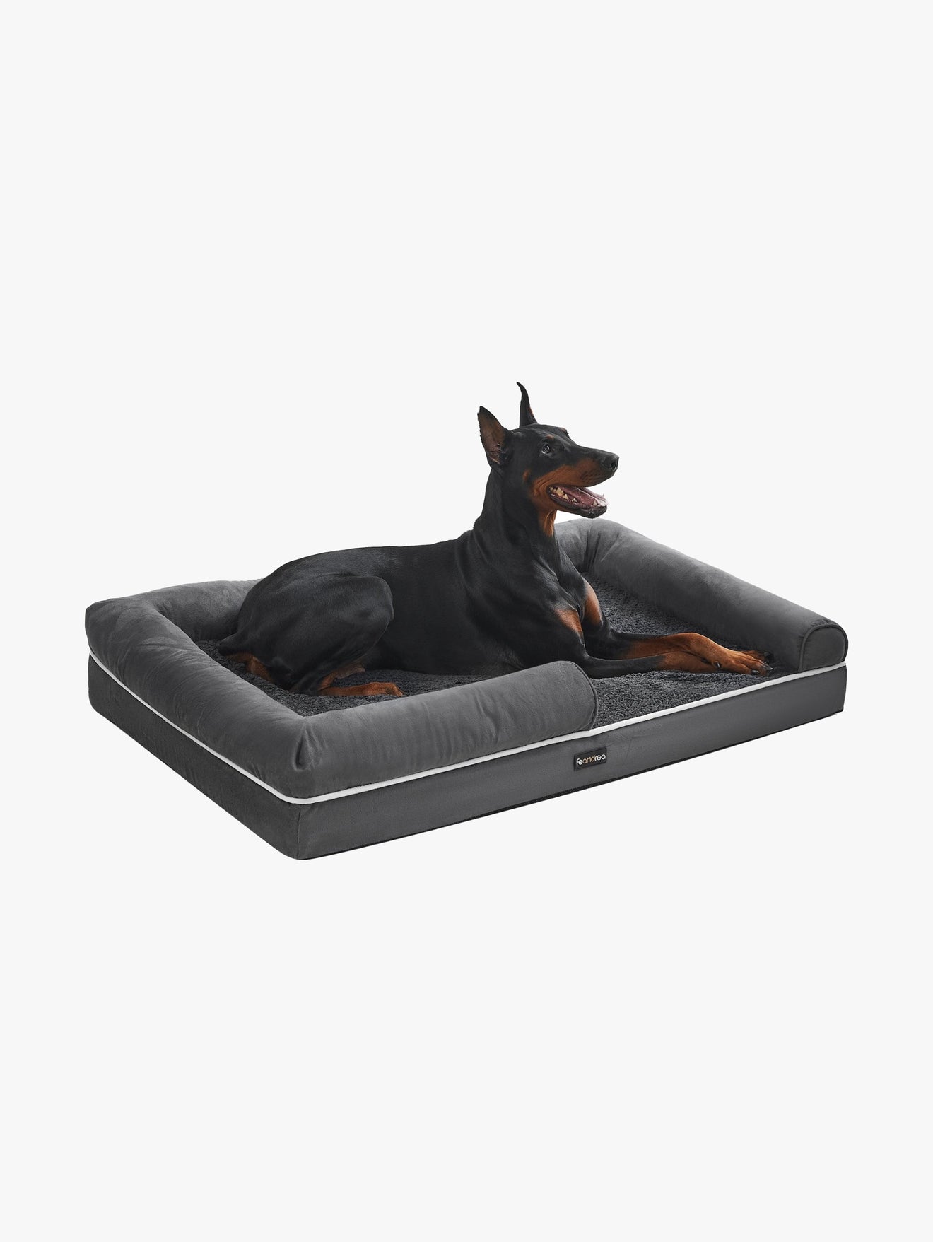 Orthopedisch Hondenbed XL Met Schuimkern - Waterafstotende Toplaag - Verhoogde Randen