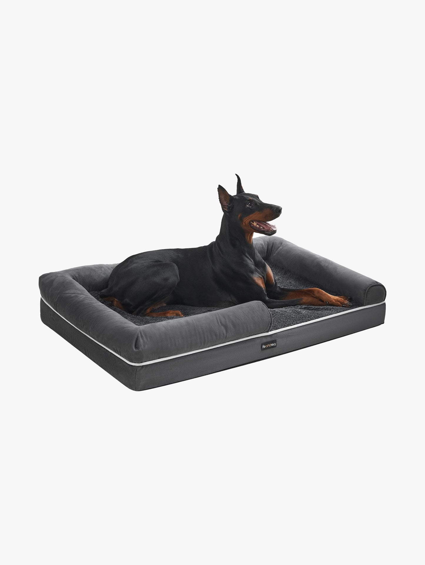 Orthopedisch Hondenbed XL Met Schuimkern - Waterafstotende Toplaag - Verhoogde Randen