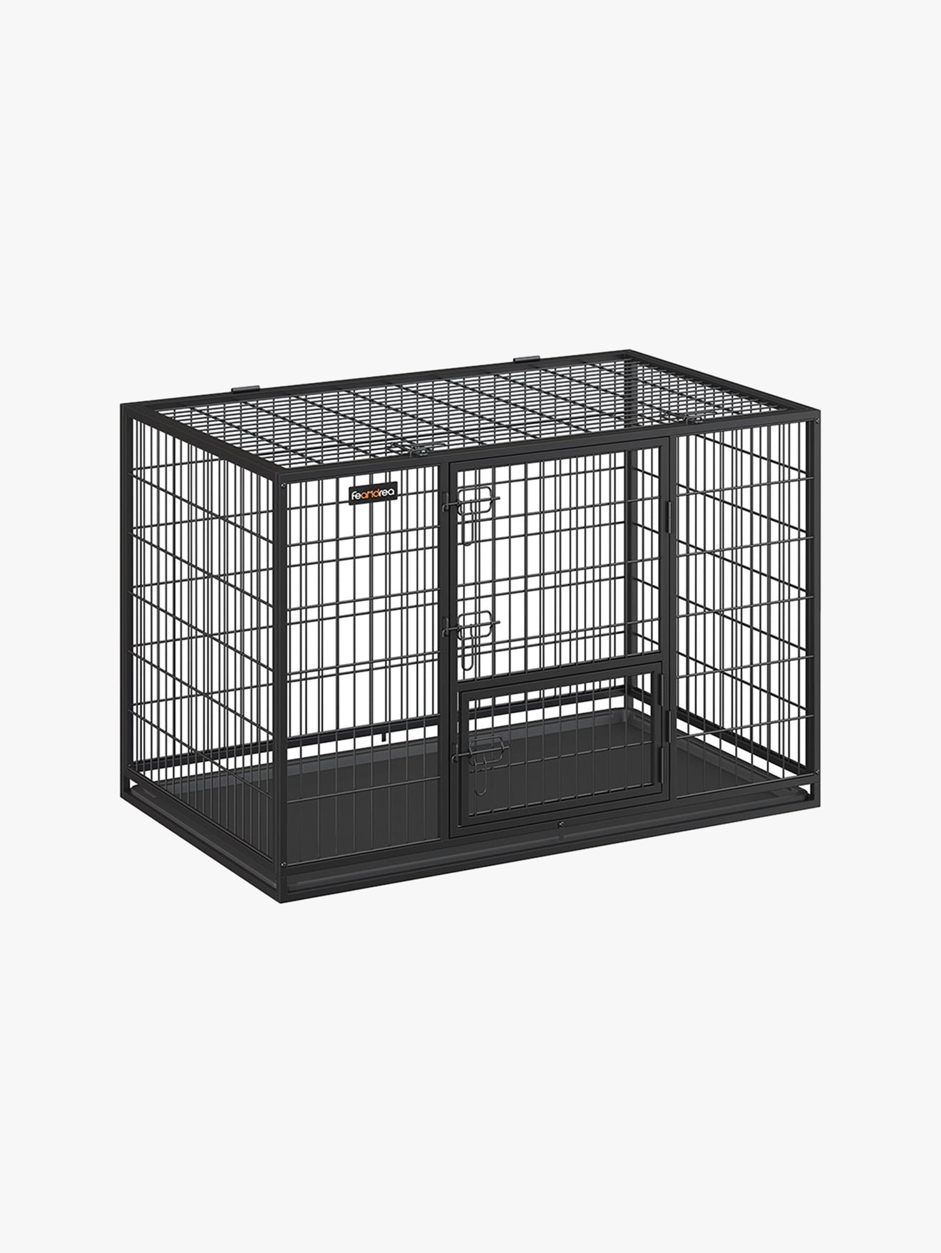 Extra Zware Hondenbench XXL - Dubbele Deuren En Bovenluik - Voor De Sterkste Honden