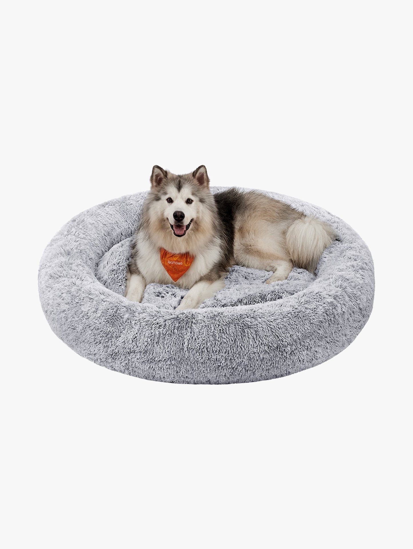 Extra Groot Rond Hondenbed 140 cm - Uitneembaar Middenkussen - Voor Grote Honden