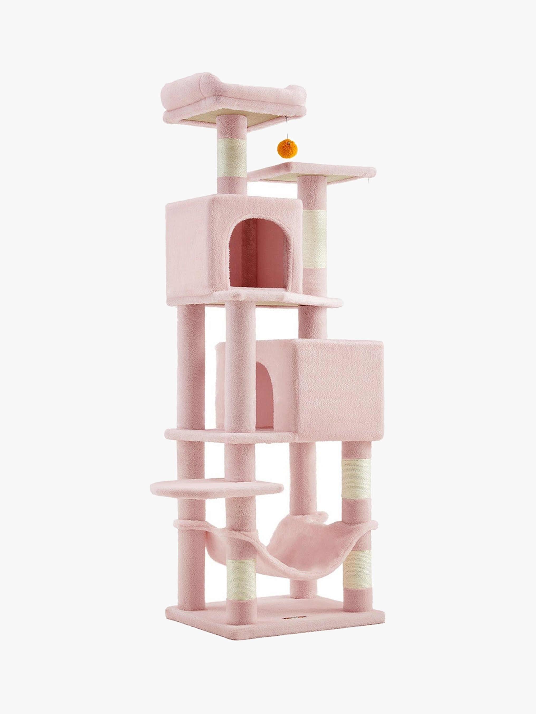 Meerverdiepings Krabpaal 155 cm - Belastbaar Tot 78 kg - Verticaal Klimplezier