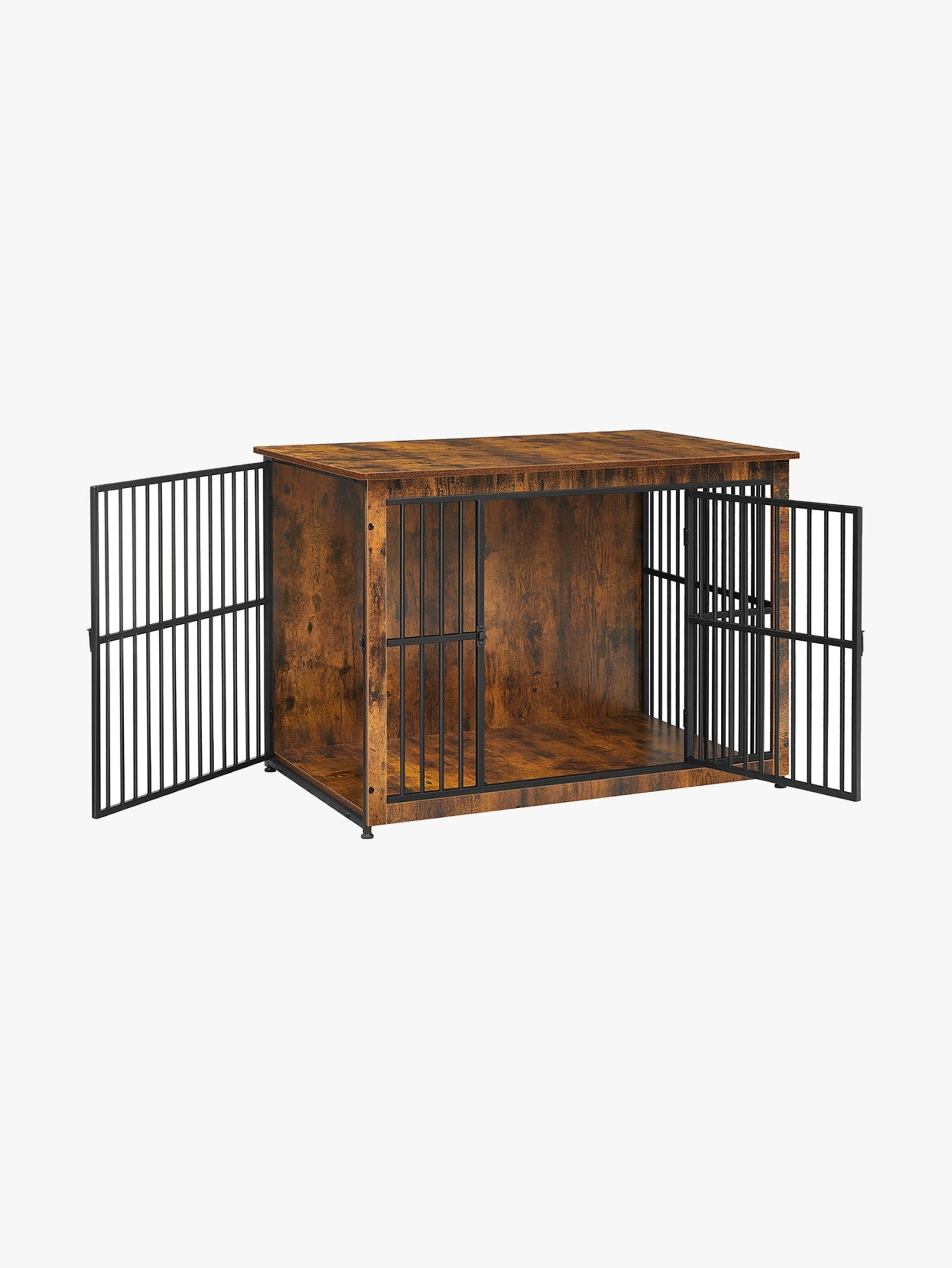 Houten Hondenbench XL Als Meubel - Extra Sterk Frame - Gesloten Bodem