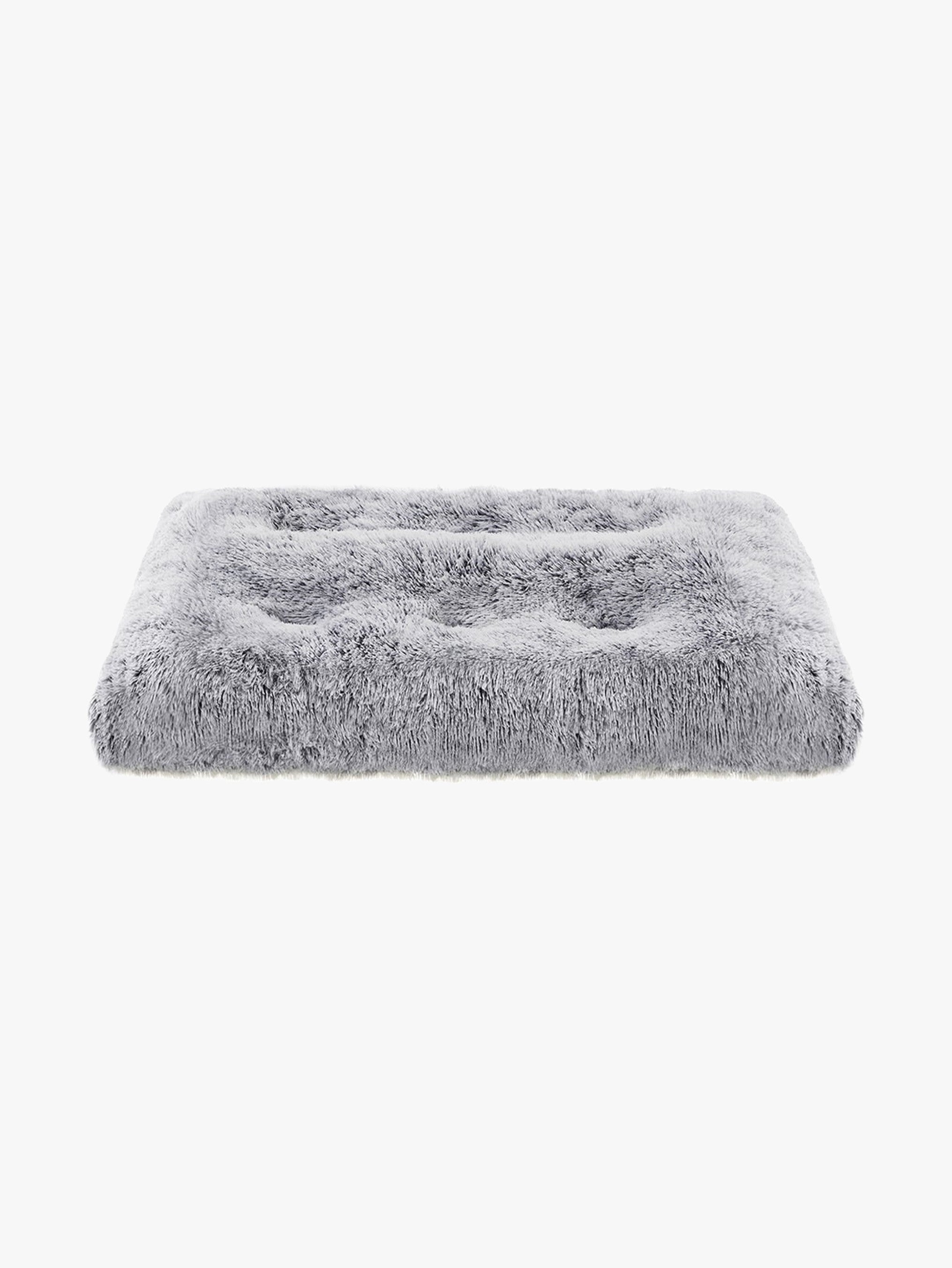 Fluffy Hondenmatras L - Lang Pluche Met Dikke Vulling - Oprolbaar