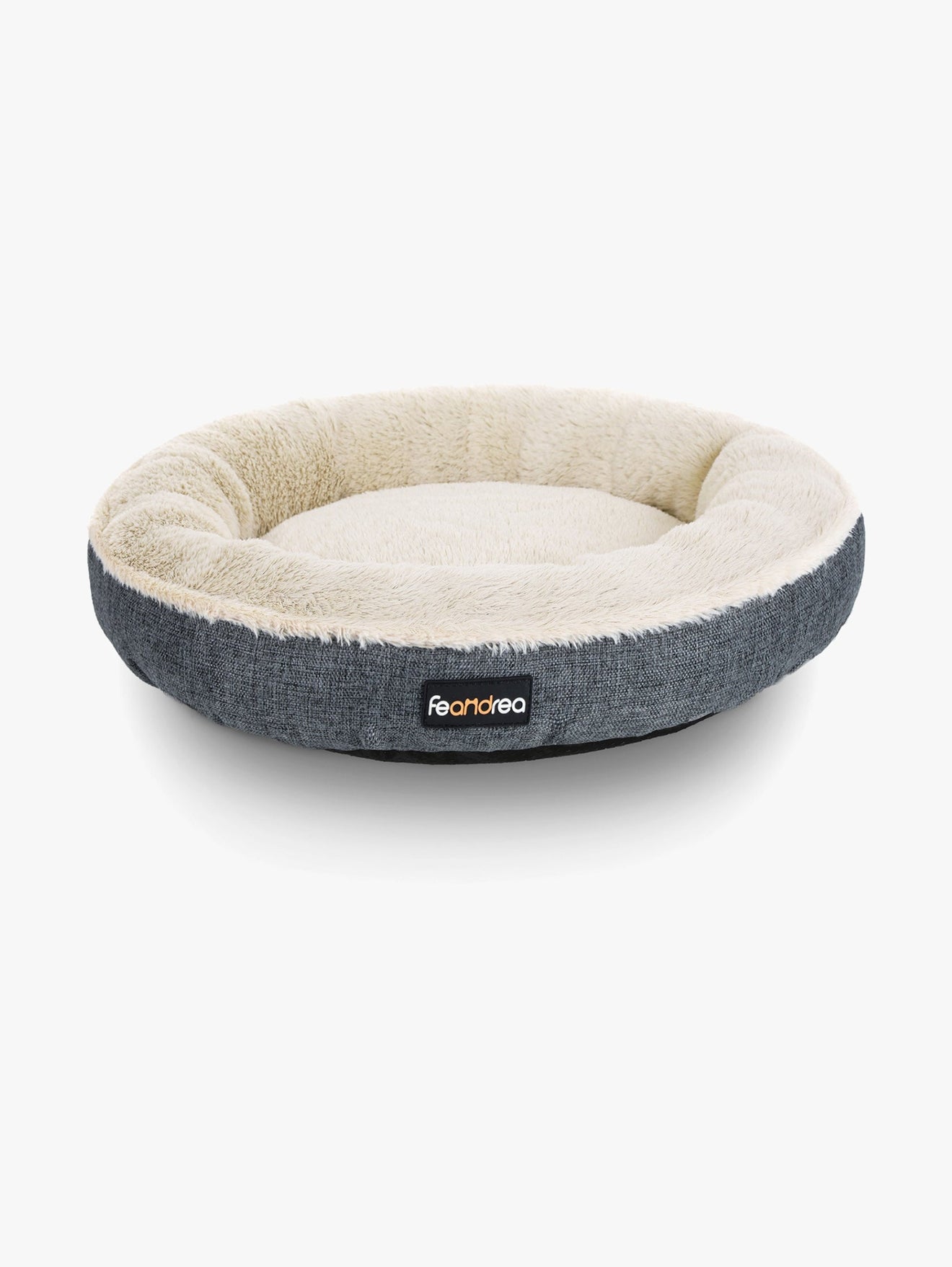 Donut Hondenbed 55 cm Met Memory Schuimvlokken - Extra Zachte Vulling - Antislip
