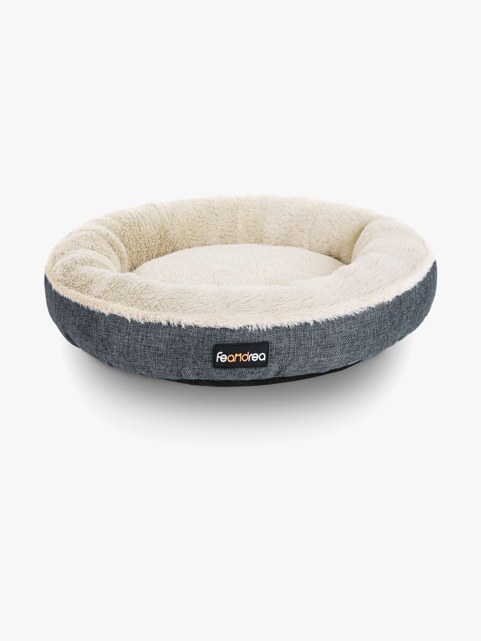 Donut Hondenbed 55 cm Met Memory Schuimvlokken - Extra Zachte Vulling - Antislip