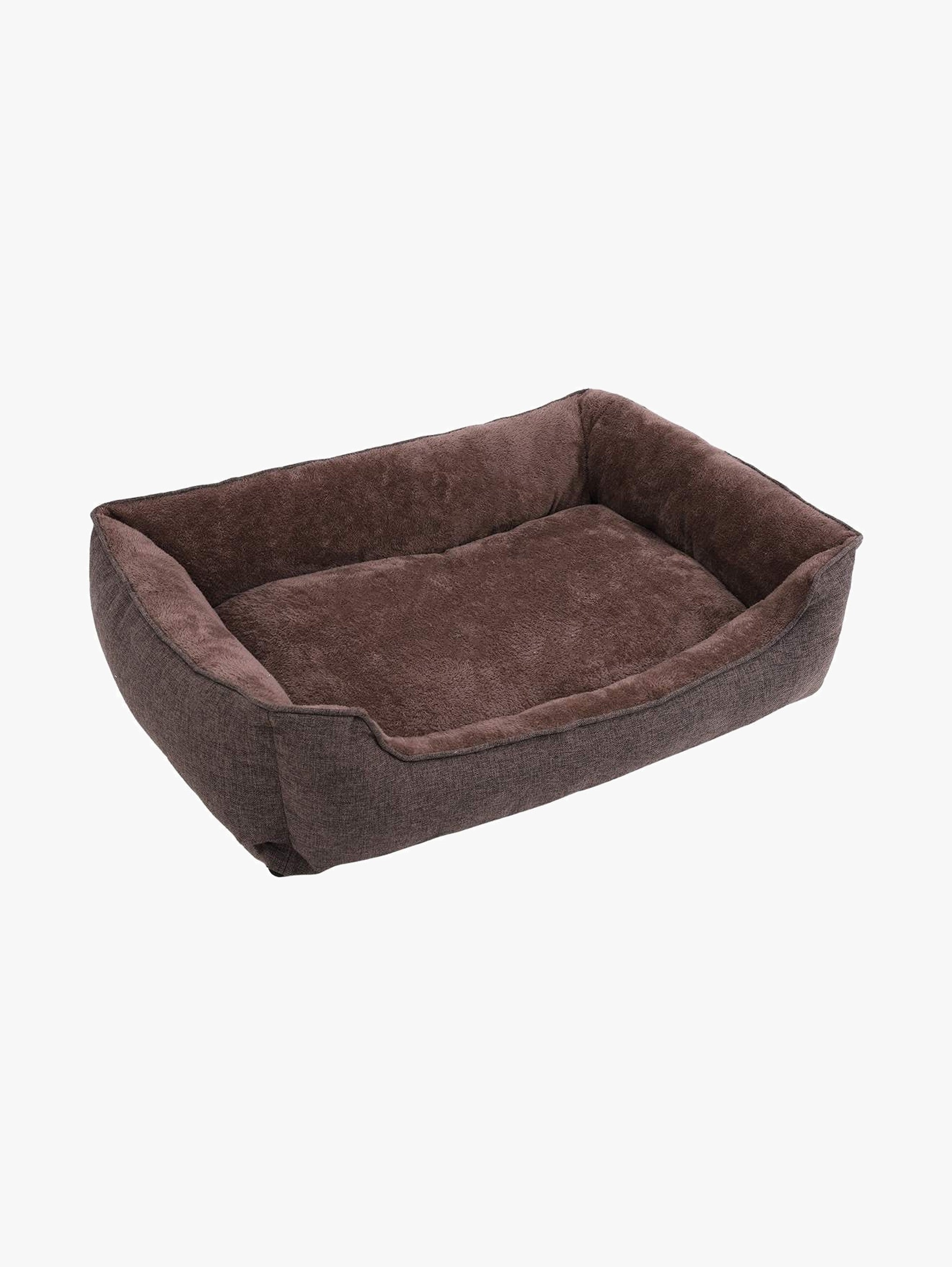 Wasbaar Hondenbed Voor Grote Honden - Afneembare Hoes - Krasvast Pluche